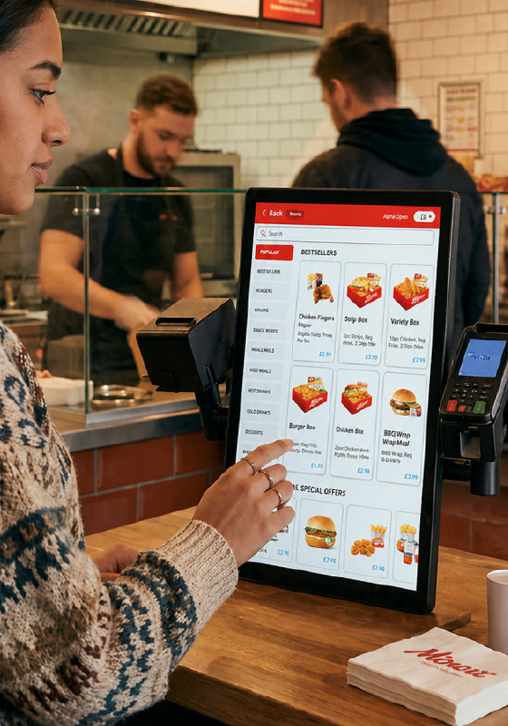 Cafés Kiosk Solutions