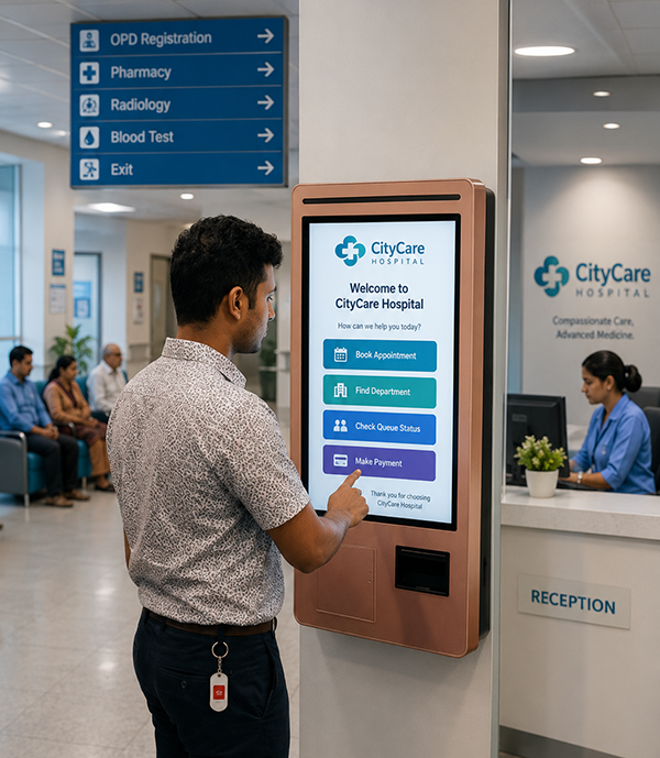 Hotels & Hospitality Kiosk Solutions